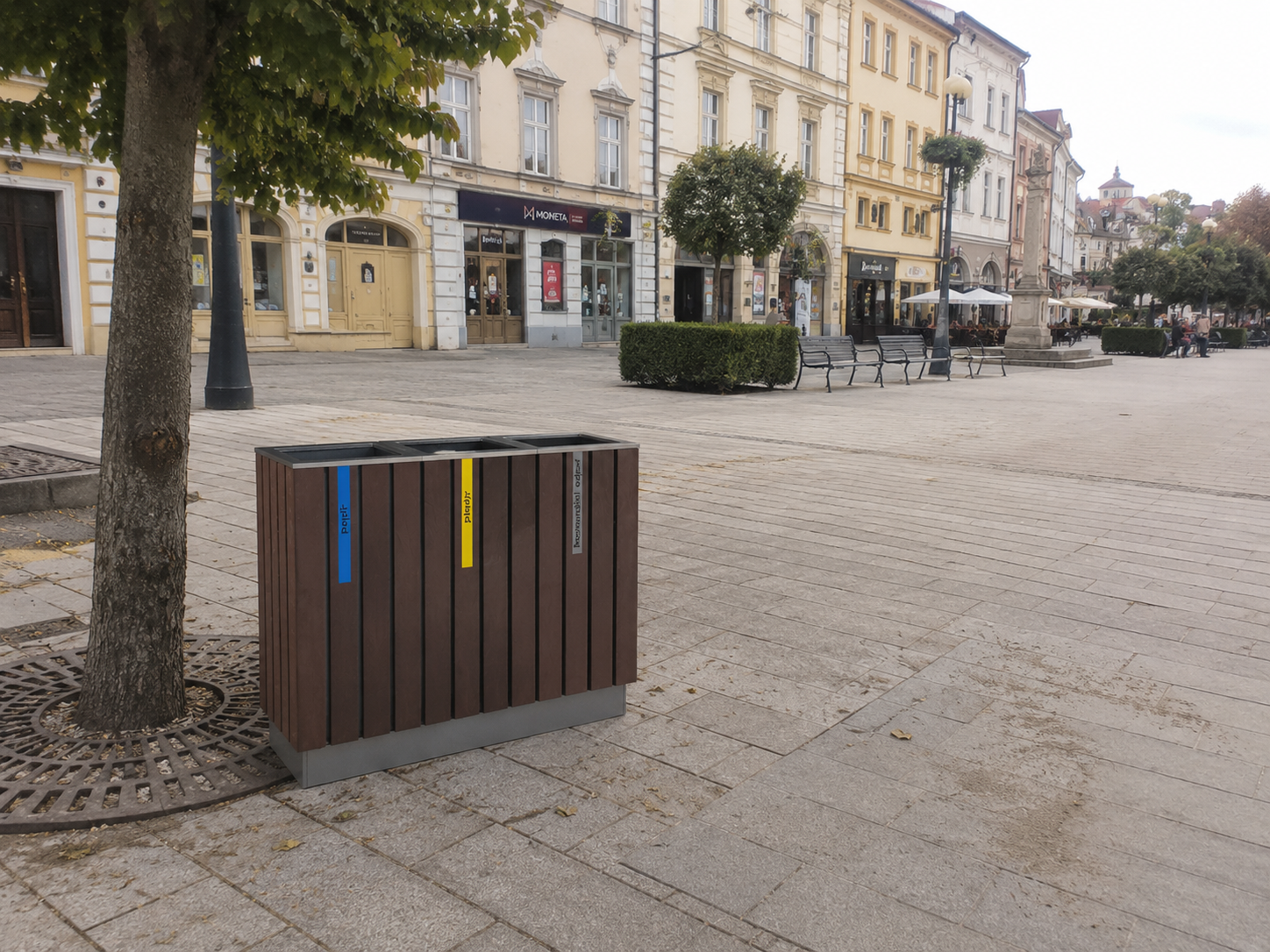 Koš z recyklovaného plastu 3